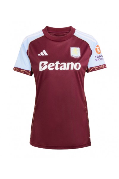 Aston Villa Harvey Elliott #9 Jalkapallovaatteet Naisten Kotipaita 2025-26 Lyhythihainen Aston Villa Harvey Elliott #9 Jalkapallovaatteet Naisten Kotipaita 2025-26 Lyhythihainen